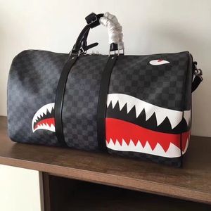 louis vuitton shark duffle bag